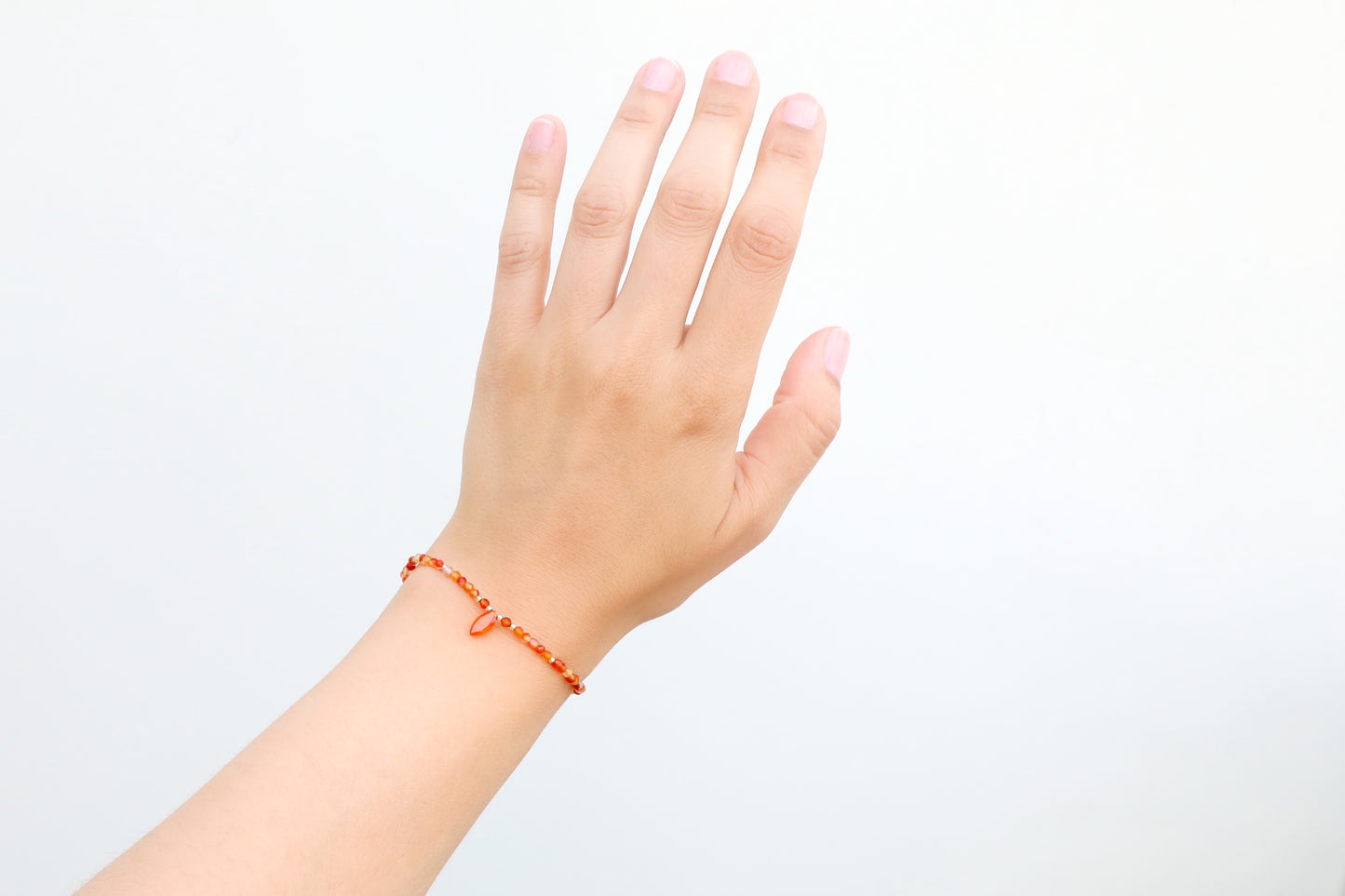 Carnelian Bracelet in Gold Filled