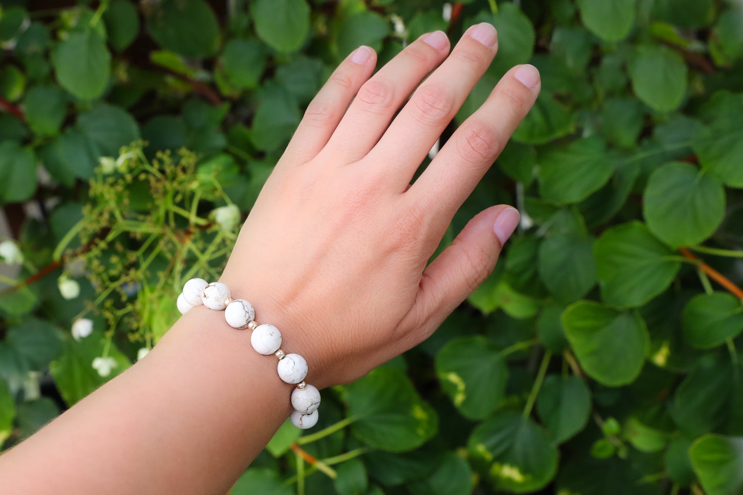 Magnesite bracelet.