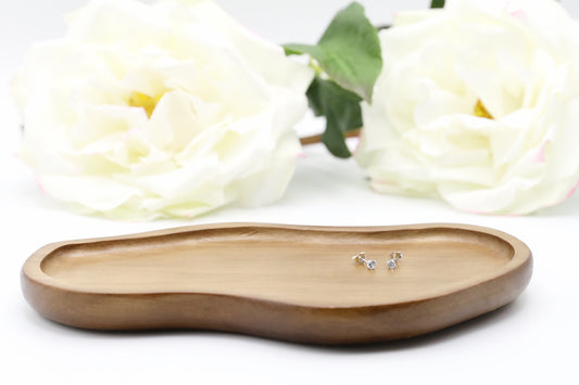 Aquamarine Sterling Silver Studs 3mm
